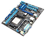 ТОПОВА Плата під AMD SAM3 на DDR3 ! ASUS M4N68T-M LE V2 125W READY ! Підтримує ВСІ 2-6 ЯДЕРНІ ПРОЦИ AM3 X2-X6, фото 3