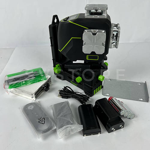 Huepar S04CG 16 линий 4D Cross Line Лазерный уровень Bluetooth и ...