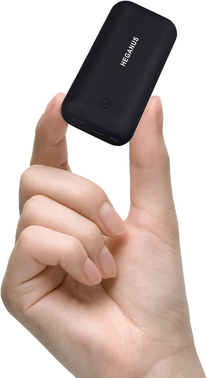 Mini Power Bank hganus 10000 мА·год мінікомпактний портативний повербанк павербанк