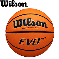 Мяч баскетбольный спортивный игровой мяч для баскетбола Wilson Evo NXT FIBA Game Ball, размер №7