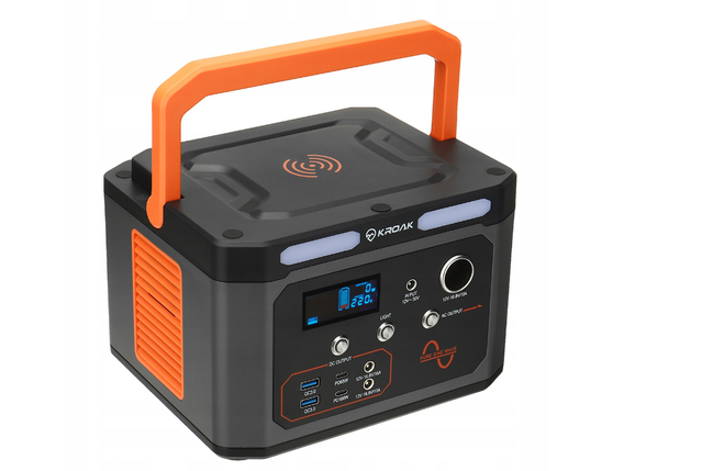 Портативна електростанція генератор UPS KROAK J33598CCM 319Wh 300W, фото 1