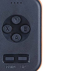 Портативна ігрова консоль (приставка) - Power Bank G-416 8000 мАг на 416 ігор Чорний/ Помаранчевий, фото 5