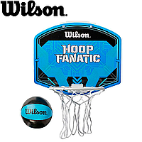 Набор для игры в мини-баскетбол Wilson HOOP Fanatic Mini bskt hoop