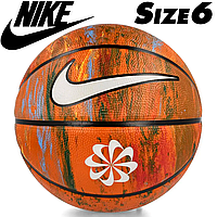 Мяч баскетбольный Nike Everyday Playground 8p Next Nature Deflated Multi/Amber/Black/White, размер №6