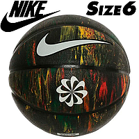 Мяч баскетбольный Nike Everyday Playground 8p Next Nature Deflated Multi/Black/Black/White, размер №6
