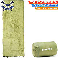 Спальный мешок одеяло +5C Ranger Atlant Green спальные мешки одеяла спальники летний спальный мешок