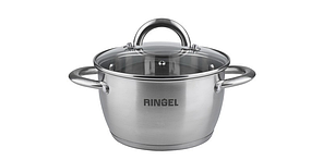 Каструля нерж. "Ringel Bonn" 22см 4,7л з кришкою №RG-2003-22/9122(4)