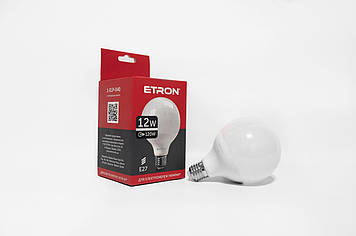 Лампа "Etron Light Power" LED 1-ELP-040 G95 12Вт. 4200K E27(10)