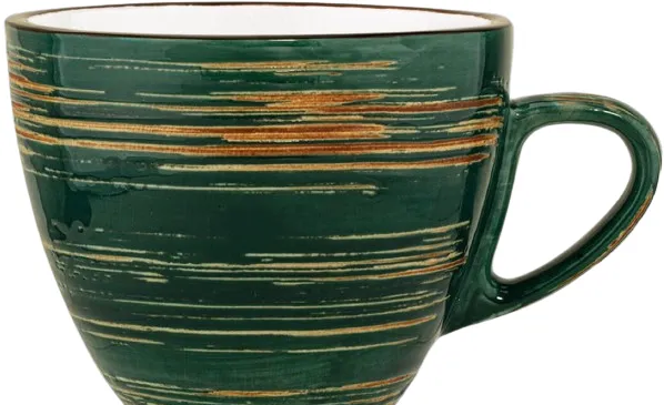 Чашка порцелян. 75мл "Spiral Green" №WL-669533/5332/Wilmax/(6)