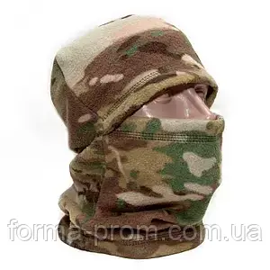 Балаклава зимовий фліс мультикам, фото 1