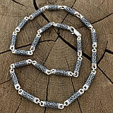 Срібний чоловічий ланцюжок, фото 4