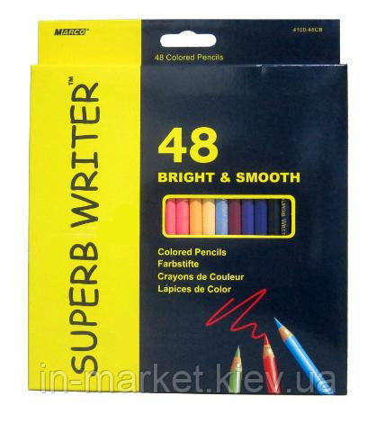Карандаши Marco 48 цв Superb writer