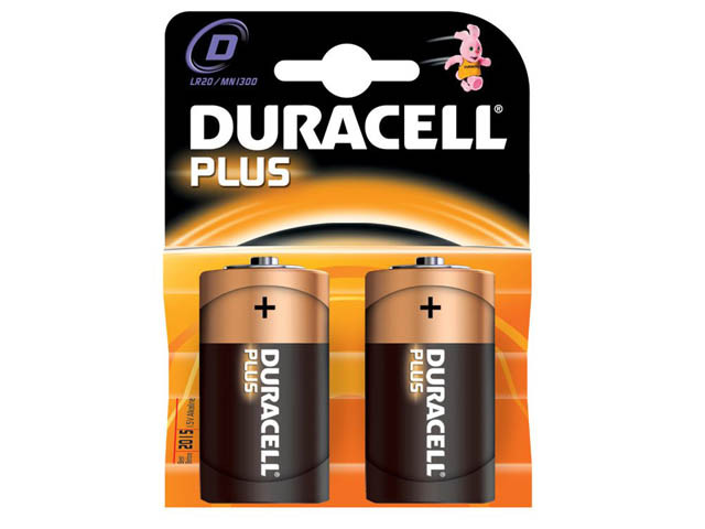Батарейки Duracell LR-20/блістер 2шт (10), фото 1