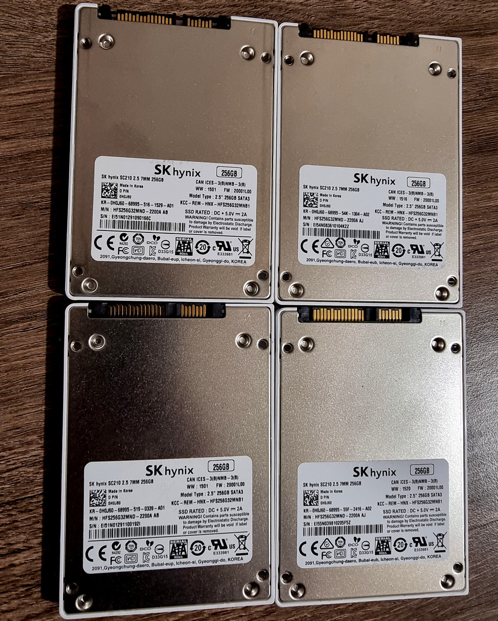 Качественный SSD диск SK Hynix SC210 256GB MLC до 540мб\с SATA 3 - фото 1 - id-p1704187721