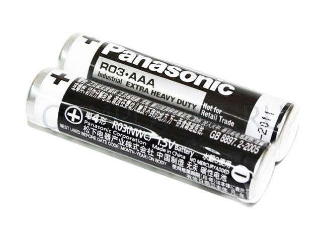 Батарейки Panasonic zinc carbon/General Purpose R-03/плівка 4шт (15)(300), фото 1