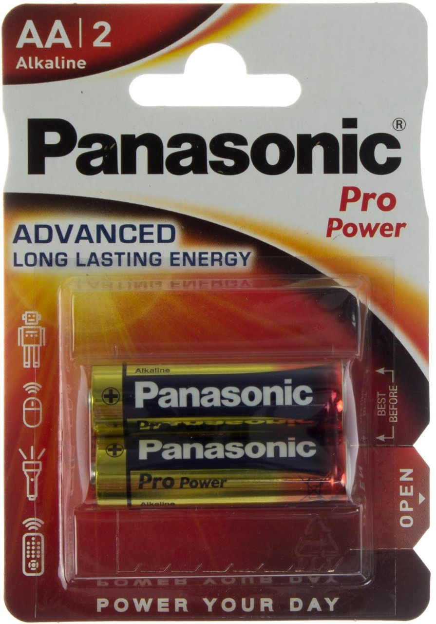 Батарейки Panasonic Pro Power LR-06/блістер 2шт (12)