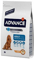 Сухой корм для взрослых собак средних пород Advance Dog Adult Medium Chicken с мясом курицы 3 кг