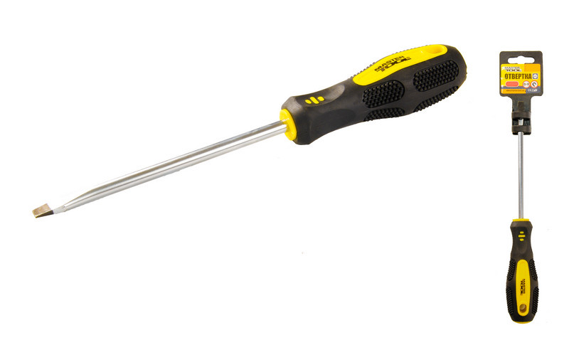 Викрутка Master Tool шліц. SL8х150мм No48-5815