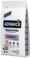 Сухой корм для выведение шерсти у стерилизованных котов Advance Cat Sterilized Hairball Turkey индейка 10 кг