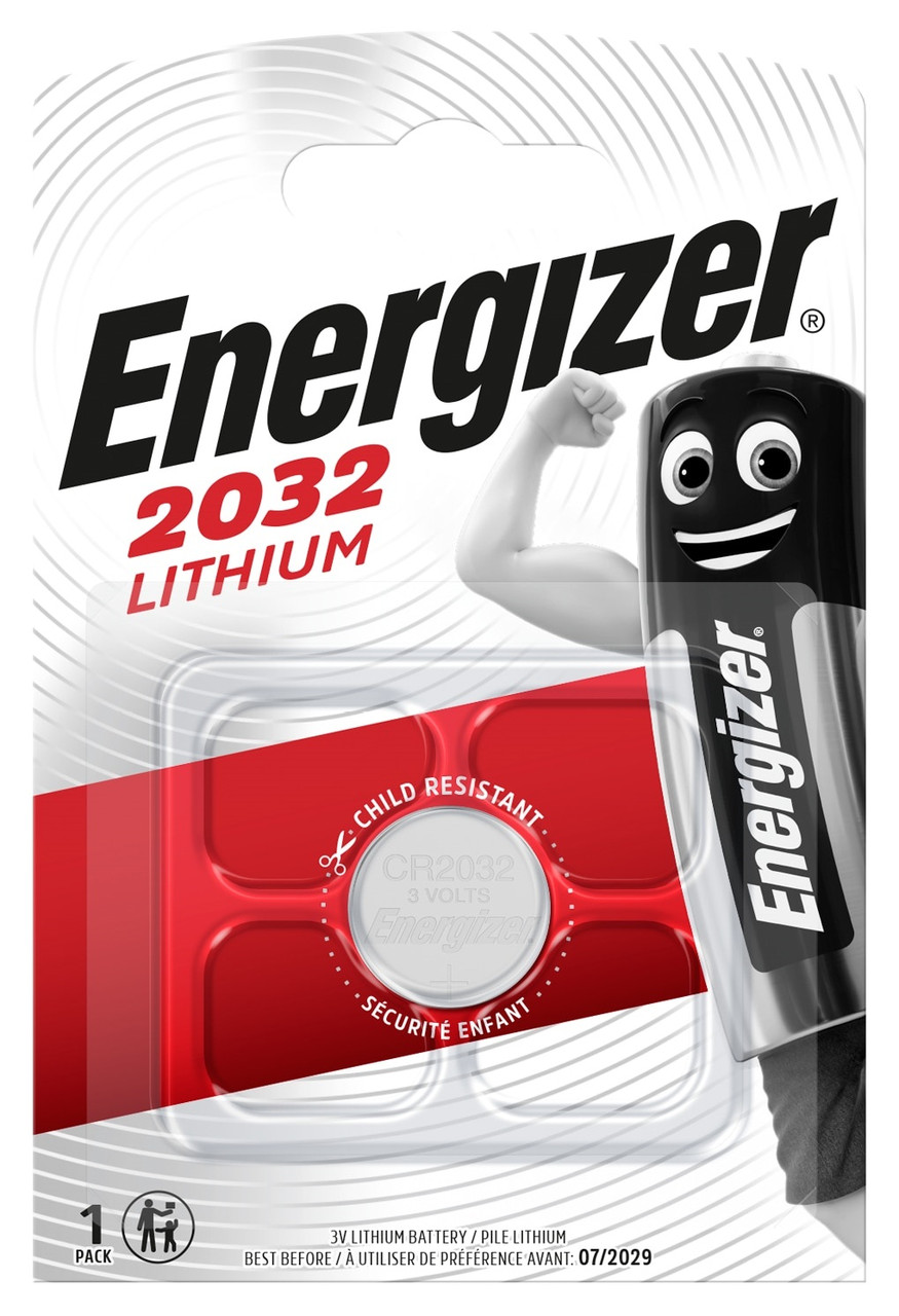 Батарейка Energizer Lithium CR2032/1bl(1)(10)(140), фото 1