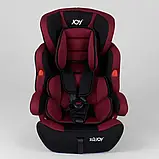Автокрісло-бустер для дітей JOY NB-8555, група 1/2/3, вага від 9 до 36 кг, від 9 місяців до 12 років, фото 3