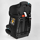 Автокрісло дитяче 9-36 кг ISOFIX JOY FX 5266 Бірюзове, з бустером, група 1/2/3, від 9 місяців до 12 років, фото 5