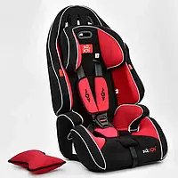 Автокрісло дитяче JOY G 1699 Червоне, 9-36 кг, з бустером, група 1/2/3, від 9 місяців до 12 років