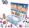 Адвент календар Polly Pocket Поллі покет Advent Calendar з 25 сюрпризами Mattel GKL46, фото 4