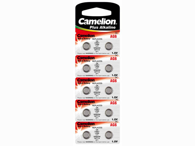Батарейка Camelion Алкалайн AG5/10bl (10)(200), фото 1