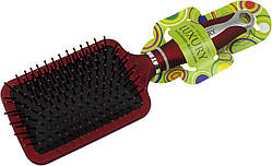 Щітка масажна д/волосся "Luxury" red №HB-04-11