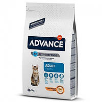 Сухой корм для котов Advance Cat Adult Chiсken and Rice с курицей и рисом 3 кг