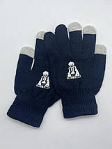 Рукавички Аніме Токійський Гуль для сенсорного екрана Розмір One Size Чорні, фото 5