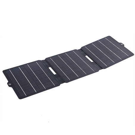 Портативний зарядний пристрій 10 W 5 V на сонячних модулях (15W-ETFE-Black), фото 1