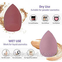 Косметичний спонж (яйцо) для нанесення макіяжу MakeUp Sponge, фото 3