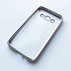 Чохол Silicone Frame прозорий на Samsung A300 Galaxy A3 (2015) Silver, фото 4