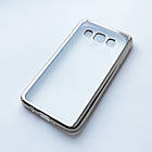 Чохол Silicone Frame прозорий на Samsung A300 Galaxy A3 (2015) Silver, фото 3