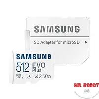 Карта памяти Samsung EVO PLUS 512GB microsdxc class 10 UHS-I