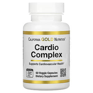 Комплекс для здоров'я серця California Gold Nutrition Cardio Complex 60 капс.