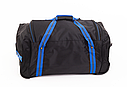 Середня Дорожня сумка на колесах об'єм 80 л розмір 60*38*33 см Filippini F-116-20 Синя, фото 6