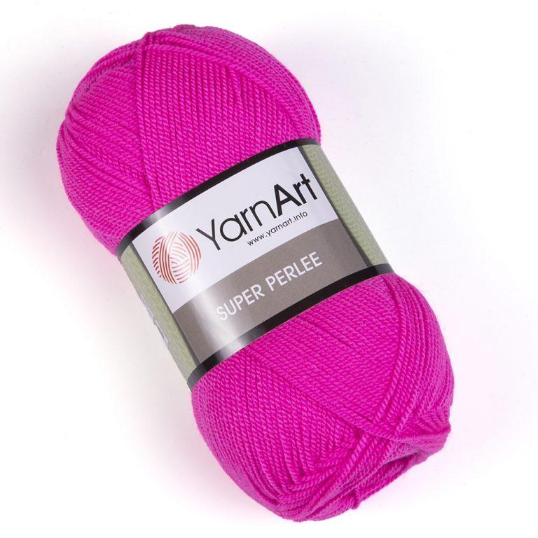 YarnArt Super Perlee - 174 яскраво-рожевий
