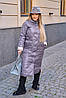 Р. 46-68 Жіноча довга куртка великих розмірів осінь-зима​​​​​, фото 5