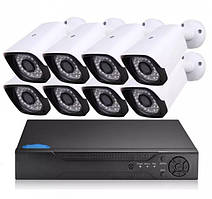 Комплект відеоспостереження AHD KIT 1080Р Full HD на 8 камер