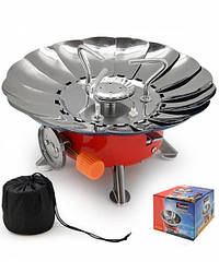 Пальник-плита газовий туристичний на цанговий балон MA-200