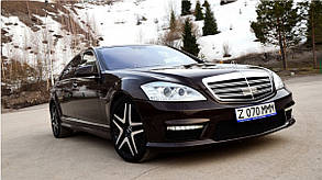 Бампер передній мерседес Mercedes S-class W221 S63, S65 AMG ( Рестайлинг )