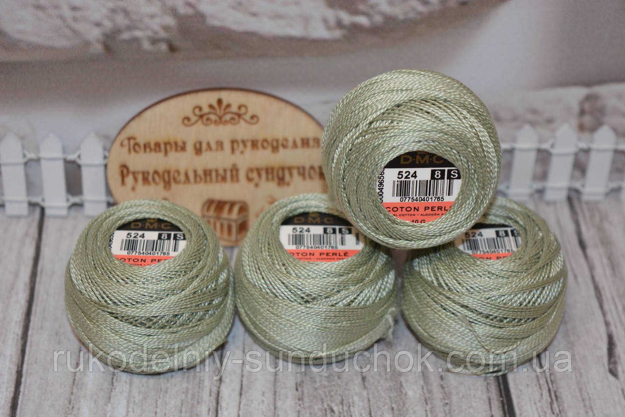 DMC Pearl Cotton Balls #8 - № 524