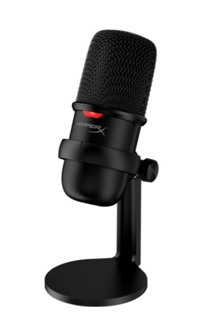 Мікрофон для ПК/для стримінгу, подкастів HyperX SoloCast (HMIS1X-XX-BK/G)