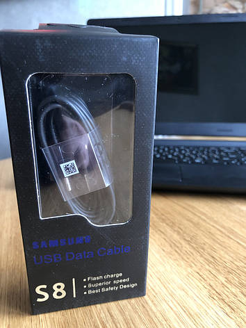 USB-кабель, шнур для Samsung S8, S9, S10 Type C 1 метр, Fast Charge, фото 1