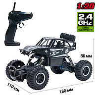 Sulong Toys Автомобиль Off-Road Crawler На Р/У Rock Sport (Черный) (SL-110AB)