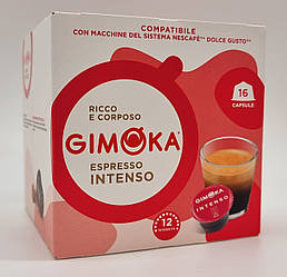Кава в капсулах Gimoka Dolce Gusto Espresso Intenso 16 шт.