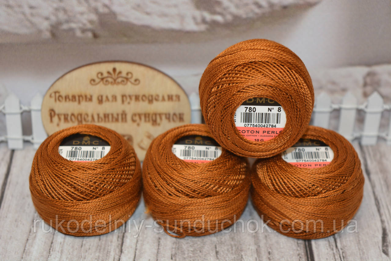 DMC Pearl Cotton Balls #8 - № 780